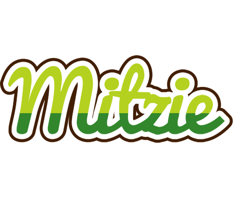 Mitzie golfing logo