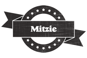 Mitzie grunge logo