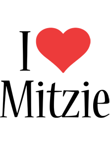 Mitzie i-love logo