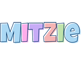 Mitzie pastel logo