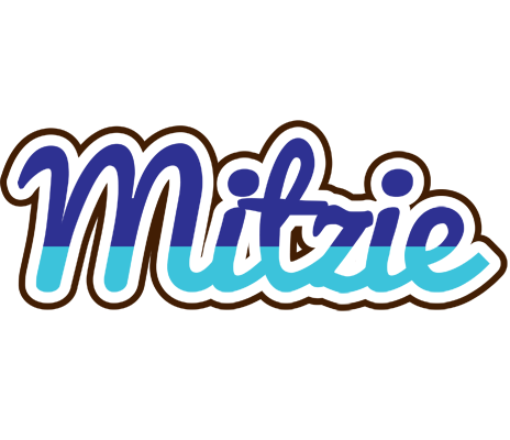 Mitzie raining logo