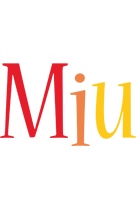 Miu birthday logo