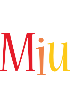 Miu birthday logo