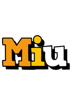 Miu cartoon logo