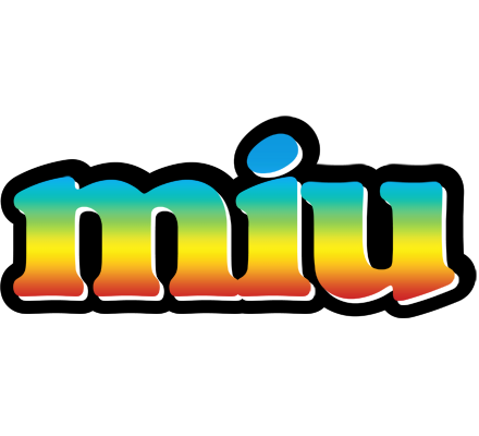 Miu color logo