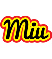 Miu flaming logo