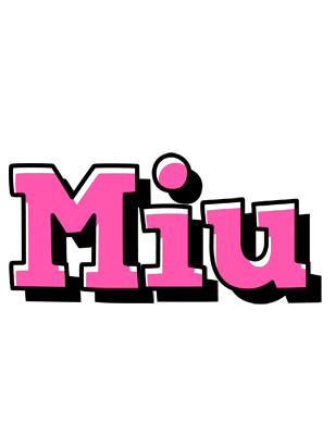 Miu girlish logo