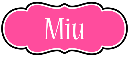 Miu invitation logo