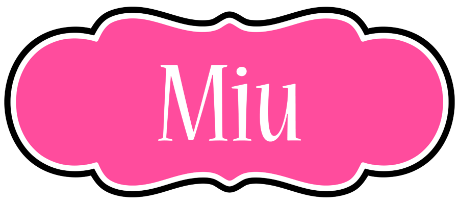 Miu invitation logo