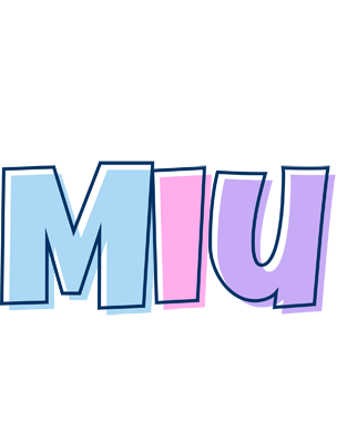Miu pastel logo