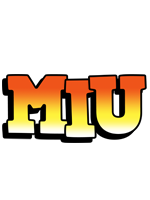 Miu sunset logo