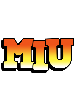 Miu sunset logo