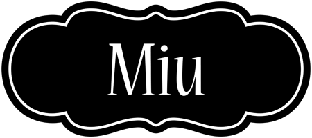 Miu welcome logo