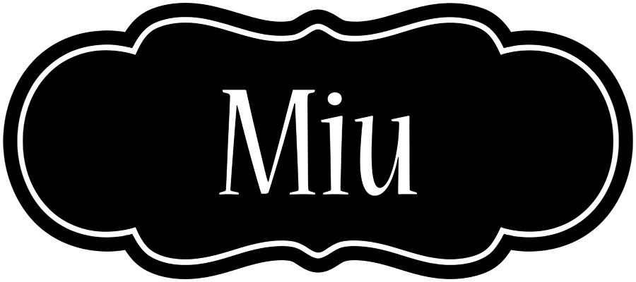 Miu welcome logo