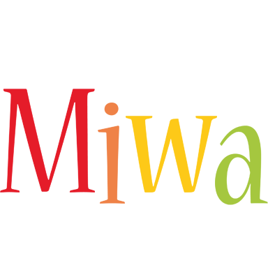 Miwa birthday logo