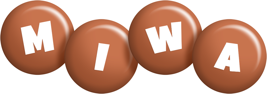Miwa candy-brown logo