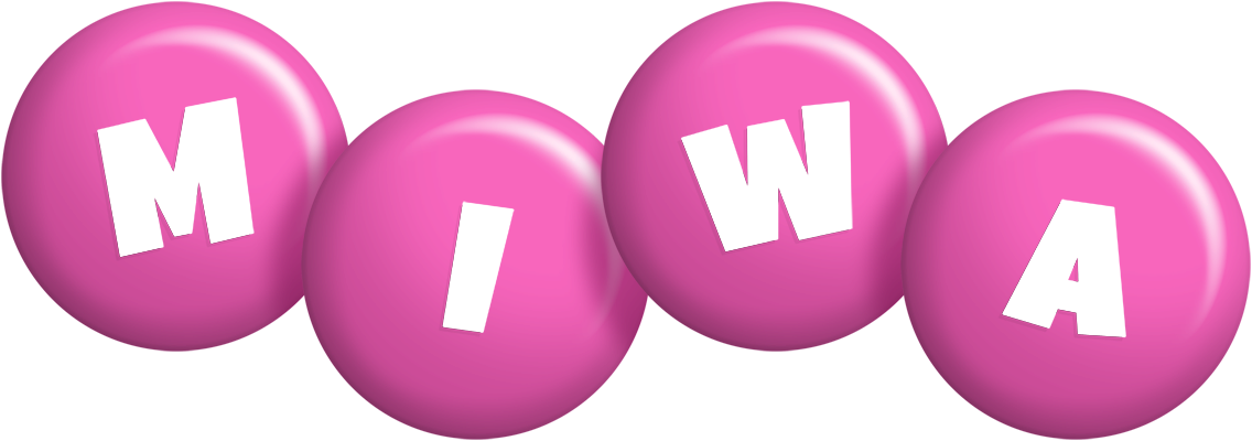 Miwa candy-pink logo