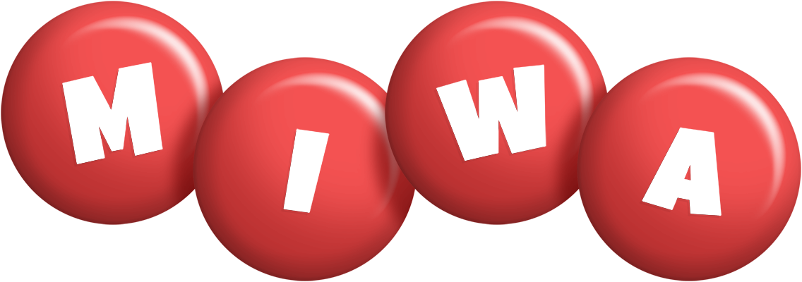 Miwa candy-red logo