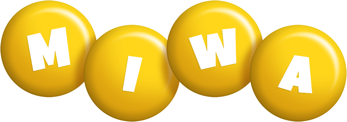 Miwa candy-yellow logo