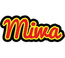 Miwa fireman logo