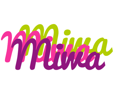 Miwa flowers logo