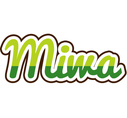 Miwa golfing logo