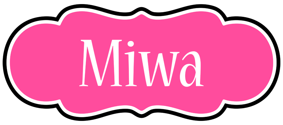 Miwa invitation logo