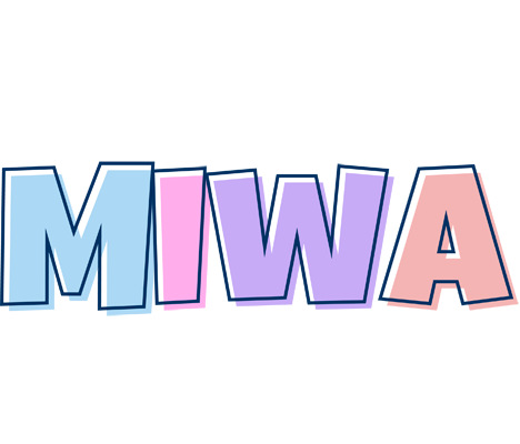 Miwa pastel logo