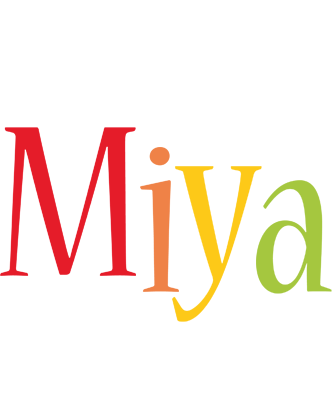 Miya birthday logo