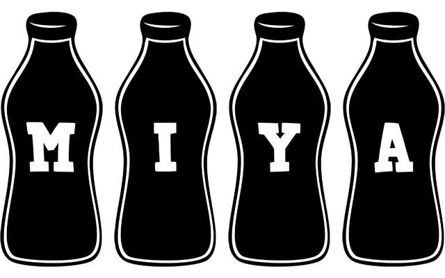 Miya bottle logo
