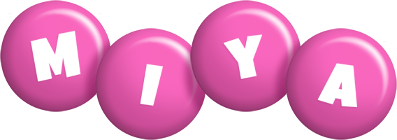 Miya candy-pink logo