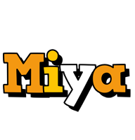 Miya cartoon logo