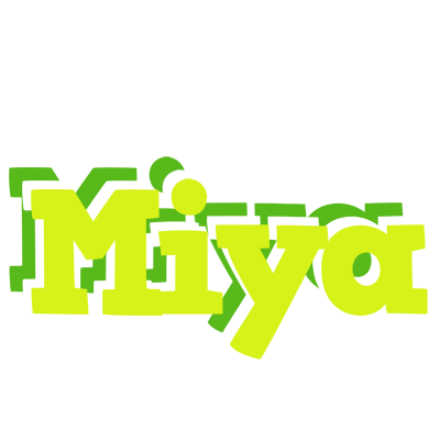 Miya citrus logo