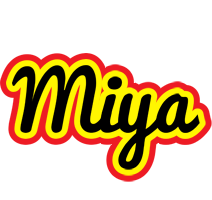 Miya flaming logo