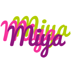 Miya flowers logo