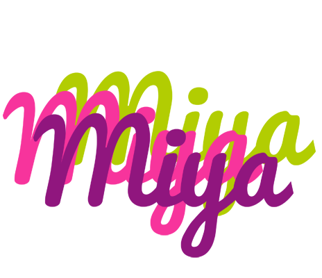 Miya flowers logo