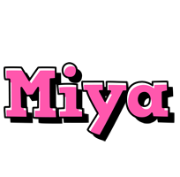 Miya girlish logo