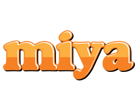 Miya orange logo