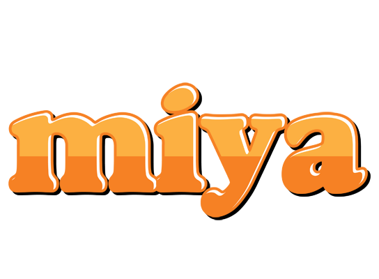 Miya orange logo