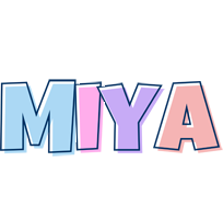 Miya pastel logo