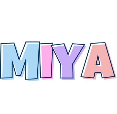 Miya pastel logo