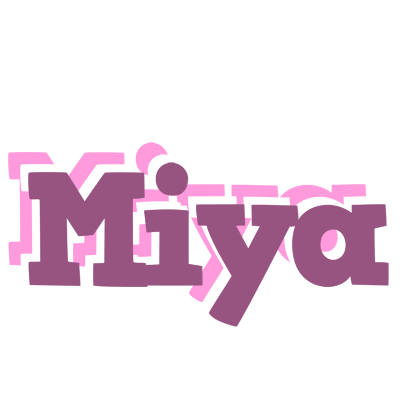 Miya relaxing logo