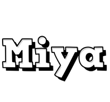 Miya snowing logo