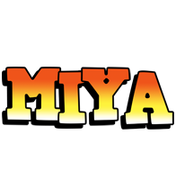 Miya sunset logo