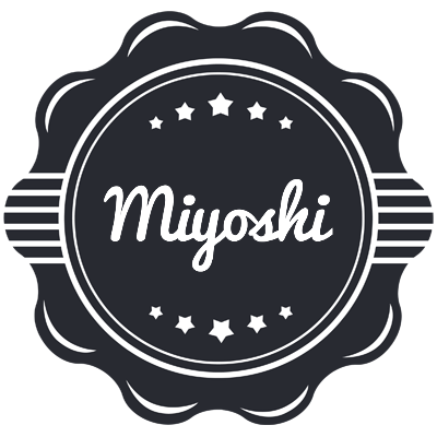 Miyoshi badge logo