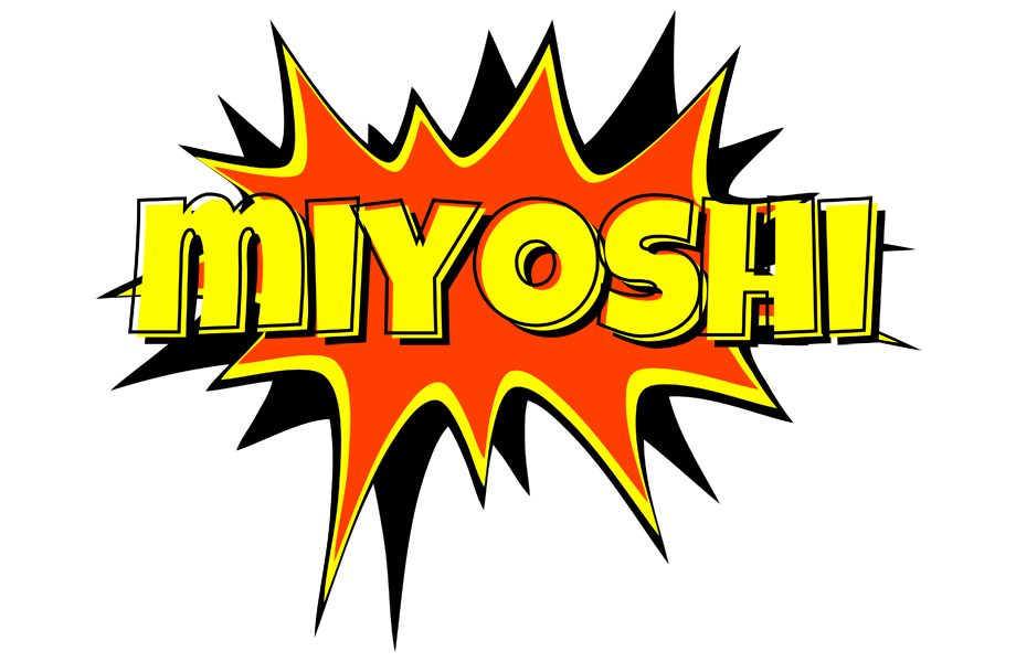 Miyoshi bazinga logo