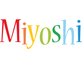 Miyoshi birthday logo