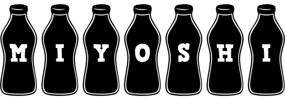 Miyoshi bottle logo