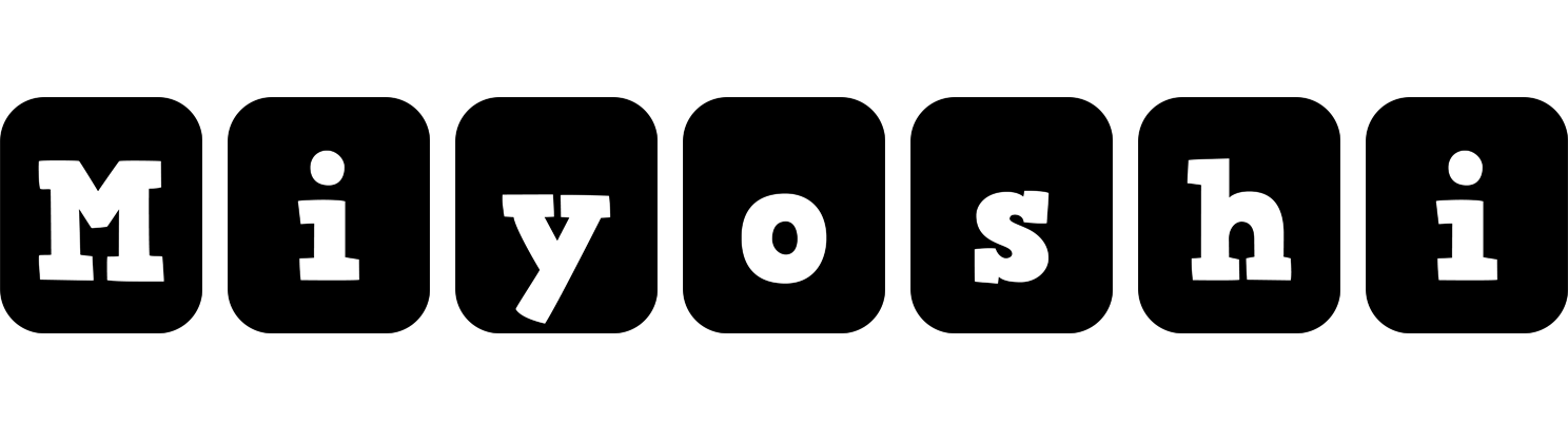 Miyoshi box logo