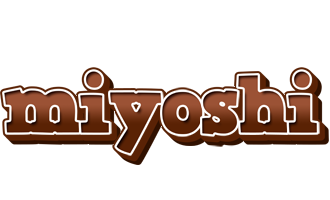 Miyoshi brownie logo